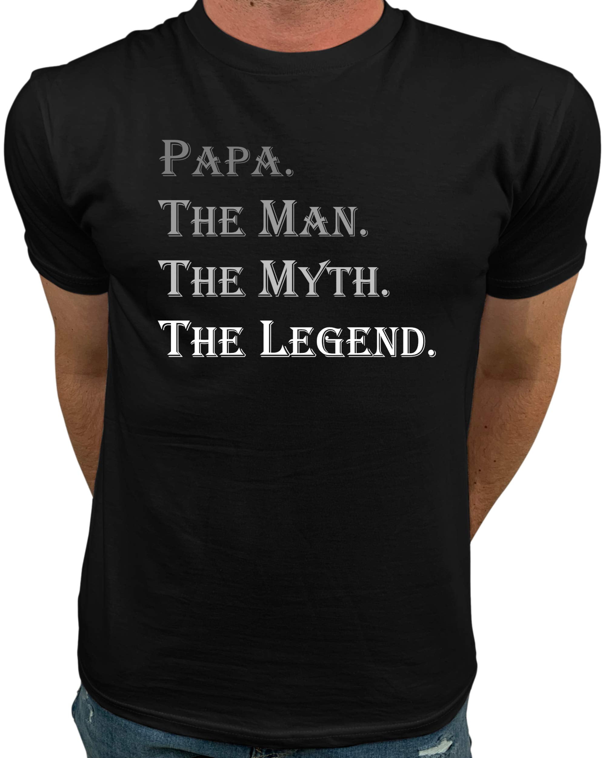 Papa The Man The Myth The Legend Tshirt - Walmart.com