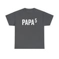 thumbnail image 1 of Papa To The 5th Power - Funny Pregnancy Announcement Shirt For Dad - ID: P5, 1 of 12