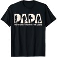 thumbnail image 1 of Papa Veteran The Myth The Legend Fathers Day Grandpa T-Shirt, 1 of 3