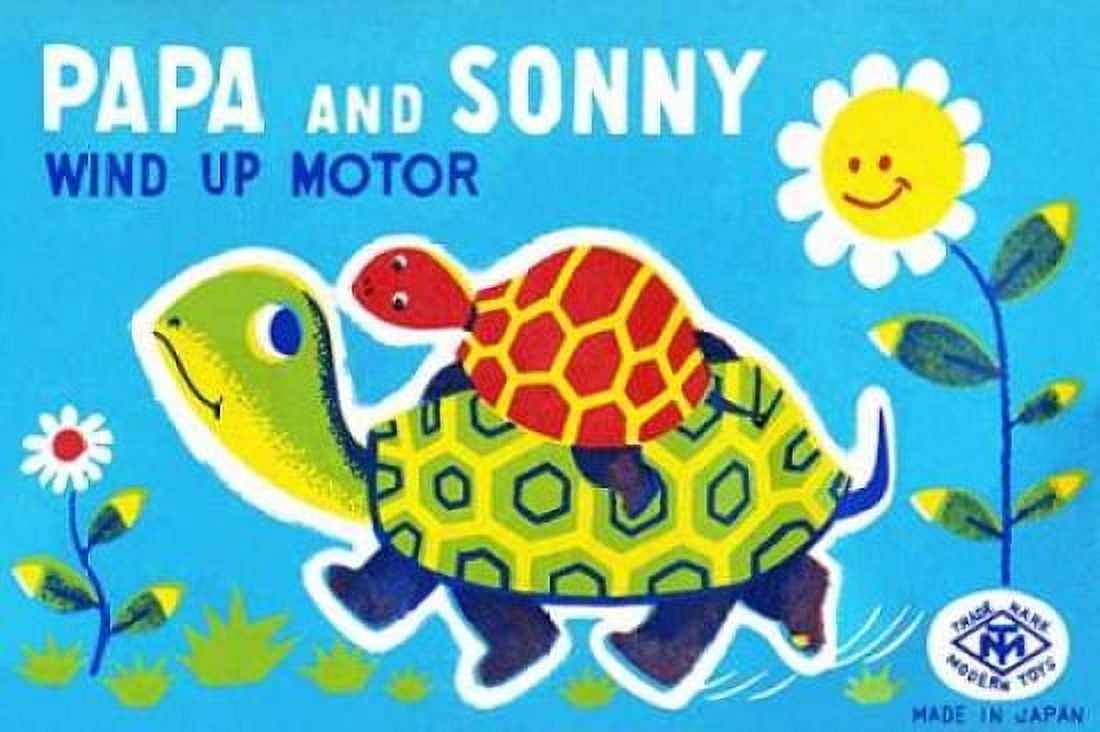 Papa and Sonny Canvas Art - Retrobot (24 x 36)