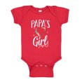 thumbnail image 1 of Papa's Girl Baby Bodysuit One Piece 18 mo Red, 1 of 3