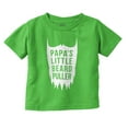 thumbnail image 1 of Papa's Little Beard Puller Humor Toddler Boy Girl T Shirt Infant Toddler Brisco Brands 12M, 1 of 6