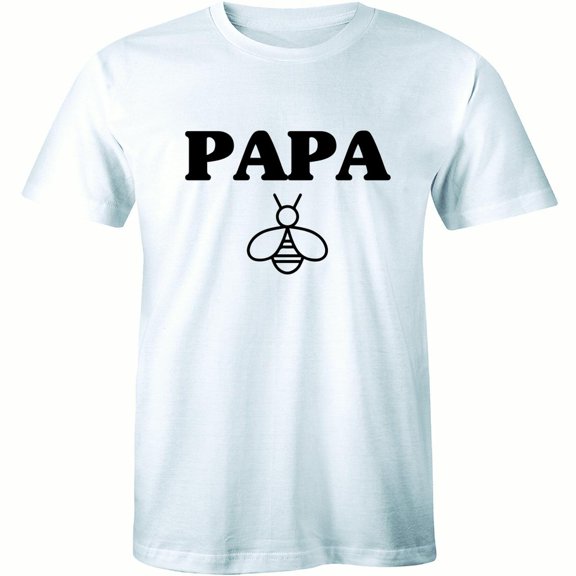 Papa with Bee - Little Honeybee Father's Day Women's T-Shirt