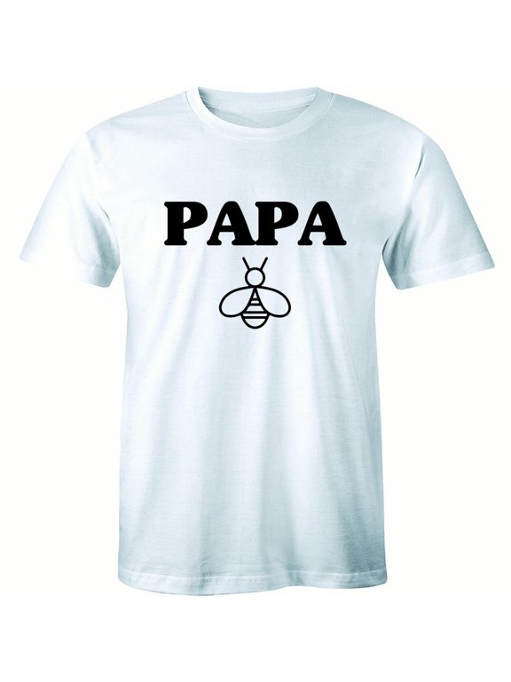 Papa with Bee - Little Honeybee Father's Day Women's T-Shirt