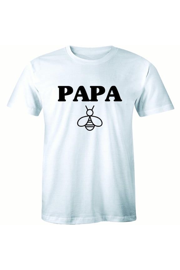 Papa with Bee - Little Honeybee Father's Day Women's T-Shirt