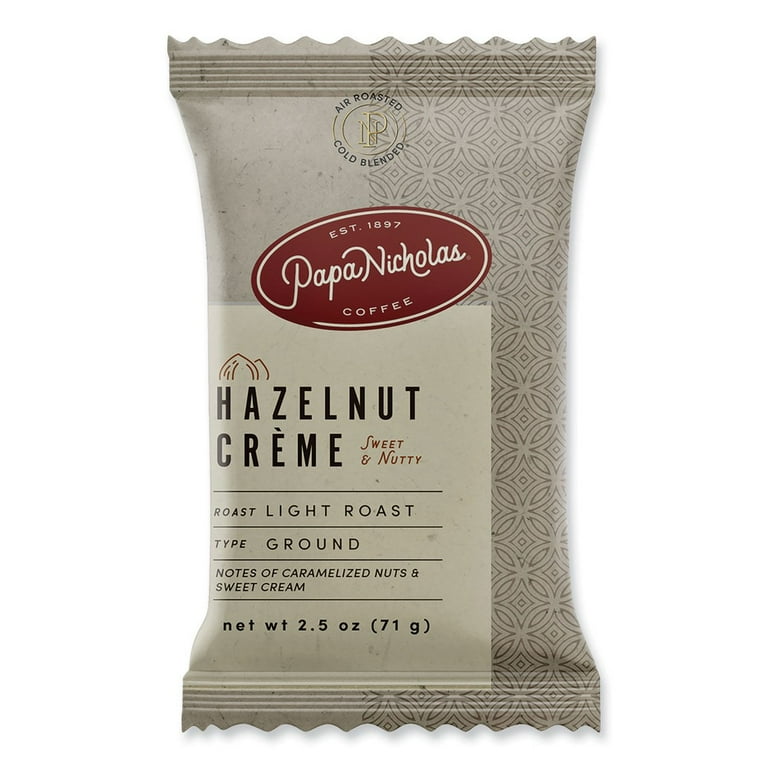 Premium Coffee, Hazelnut Creme, 18/Carton Premium Coffee, Hazelnut Creme, 18/Carton