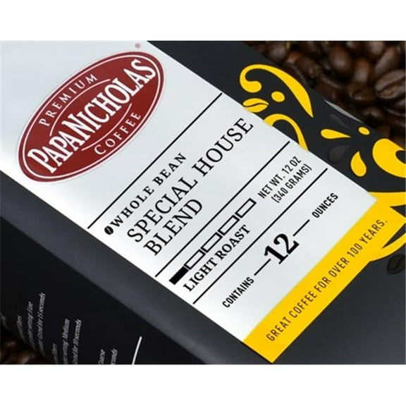 PapaNicholas Coffee 33750 House Blend Coffee - Pack of 3