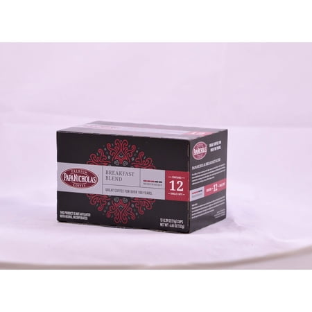 PapaNicholas Coffee Breakfast Blend Single Serve Cups 12ct Box