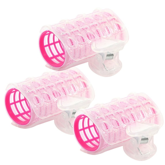 Papaba 3Pcs Hair Roller Quick Modeling DIY PP Self-Adhesive Hair Curling Bang for Women
