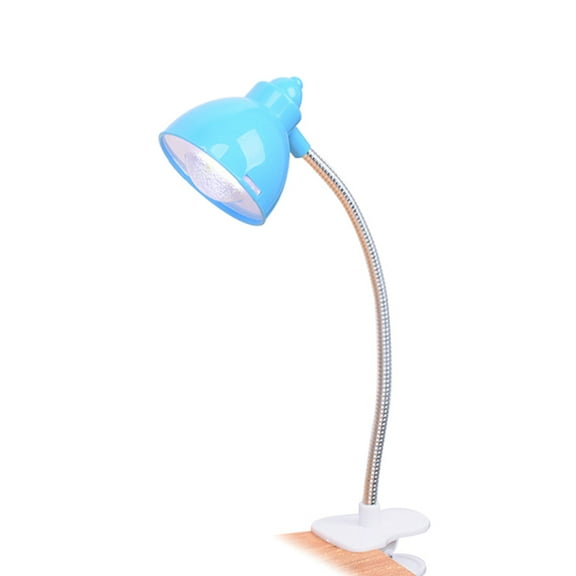 Papaba Mini Table Light,Candy Color Mini Table Clip On LED Adjustable Book Light Night Reading Lamp