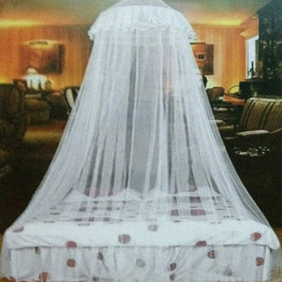 Papaba Mosquito Net,Elegant Lace Insect Bed Canopy Netting Curtain Round Dome Mosquito Net Bedding