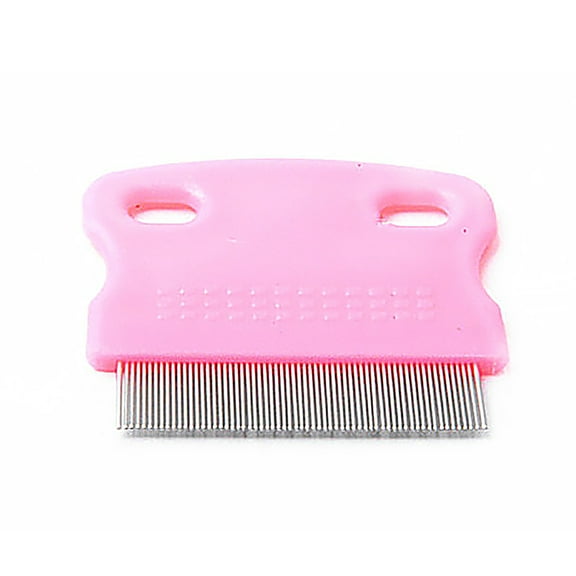Papaba Pet Comb,Stainless Steel Pet Dog Cats Toothed Flea Removal Cleaning Brush Grooming Comb