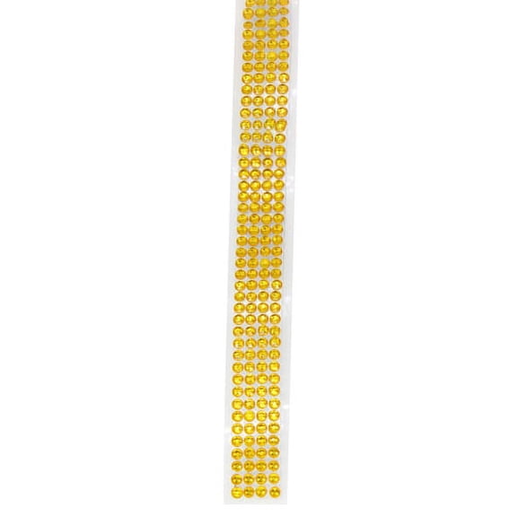 Papaba Tape 1 Roll Easy to Use Glitter High-quality Self-Adhesive Rhinestones Sticker