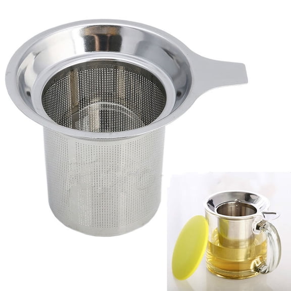 Papaba Tea Strainer,Stainless Steel Mesh Tea Infuser Cup Strainer Loose Tea Leaf Filter Sieve