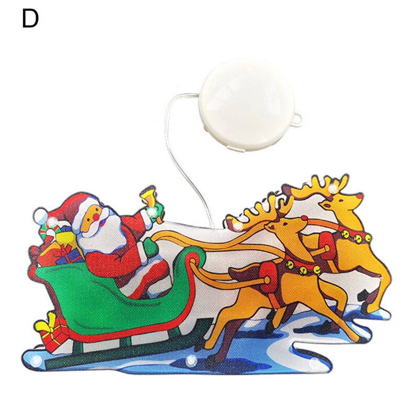 Papaba Window Silhouette Light,Window Silhouette Light LED Christmas