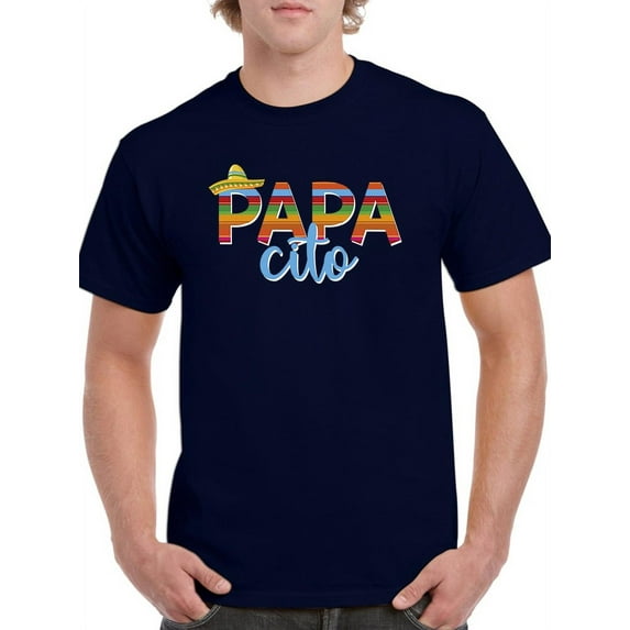 Papacito Men T-Shirt, Male x-Large