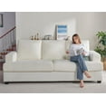 Papajet High Backed 3 Seater Comfy Sofa with Extra Deep Seat, 97
