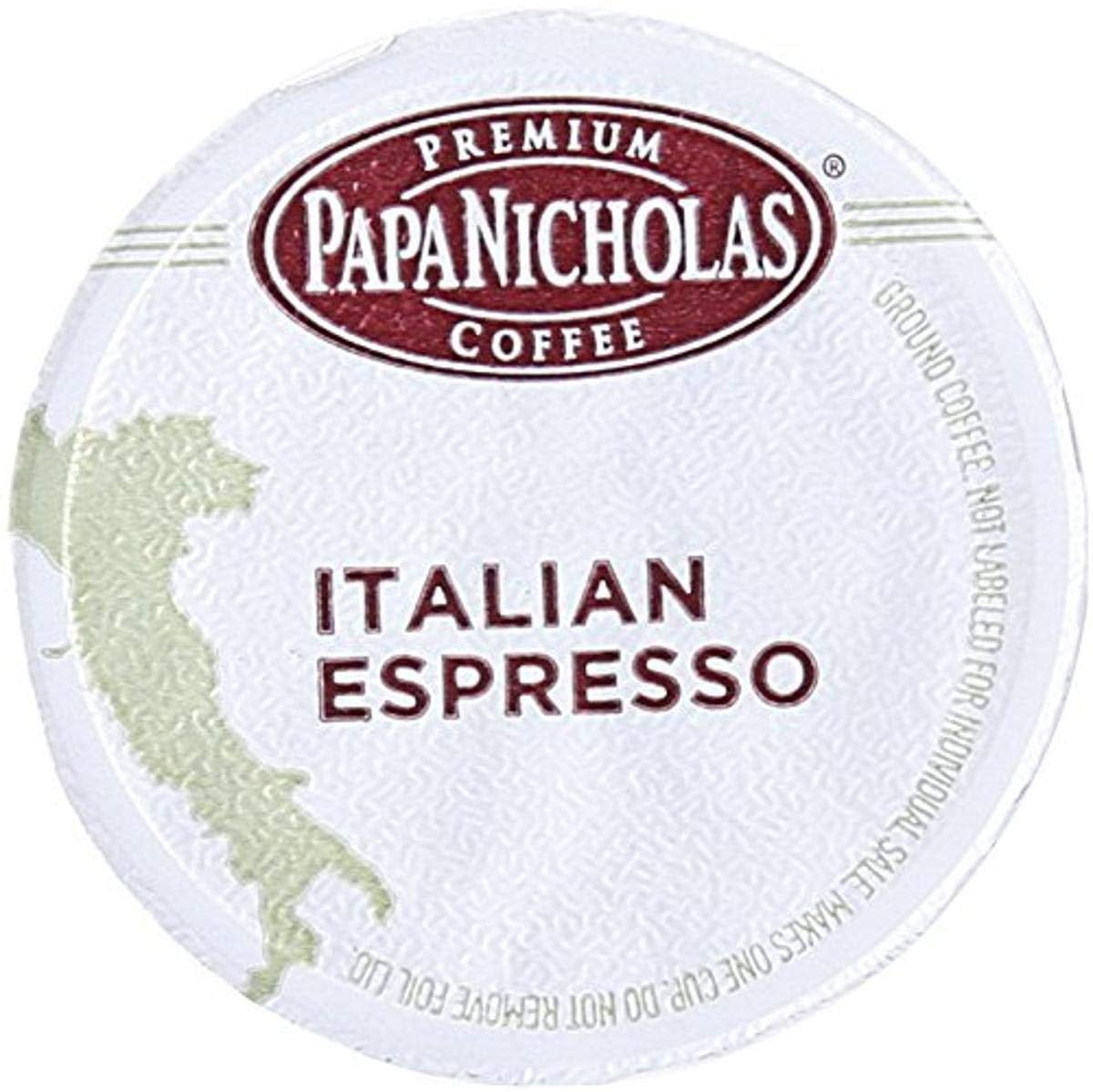 Papanicholas Coffee Single Serve Coffee Cups Fits Keurig K Cup Brewers