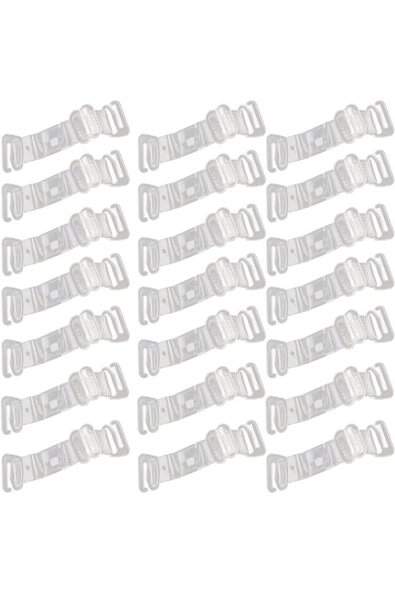 Papapt 10Pairs Clear Bra Straps Invisible Transparent Shoulder Bra Strap Replacement