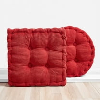 Papapt 15.7" Round/Square Floor Pillows, Seating Cushion Floor Pillow Seating for Adults & Kids Bedroom, Thick Meditation Pillows Floor Cushion for Chair Sofa Yoga