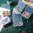 thumbnail image 1 of Papapt 2 Pcs Small Plastic Storage Containers Box, Small Clear Plastic Containers with Lids, Transparent Organizers and Storage Box for Bead, Nail, Jewelry, DIY Crafts and Small Items, 1 of 7
