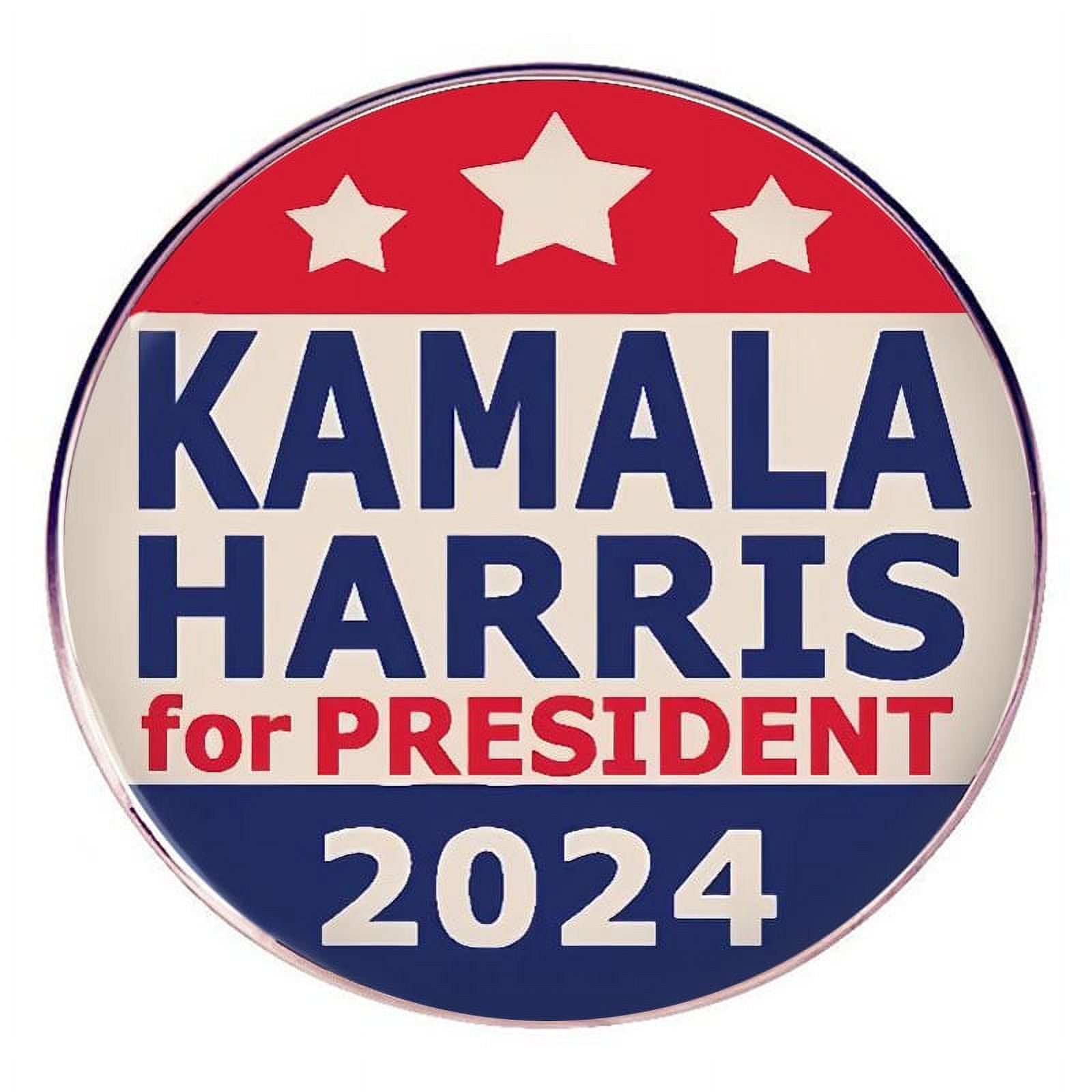 Papapt Kamala Harris 2024 Pin Kamala Harris for President Brooch