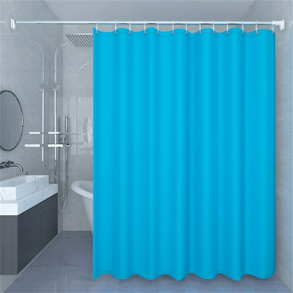 Papapt Waterproof Shower Curtain Liner with Hooks 72 x72 inch Waterproof Shower Curtain Machine Washable/ j02