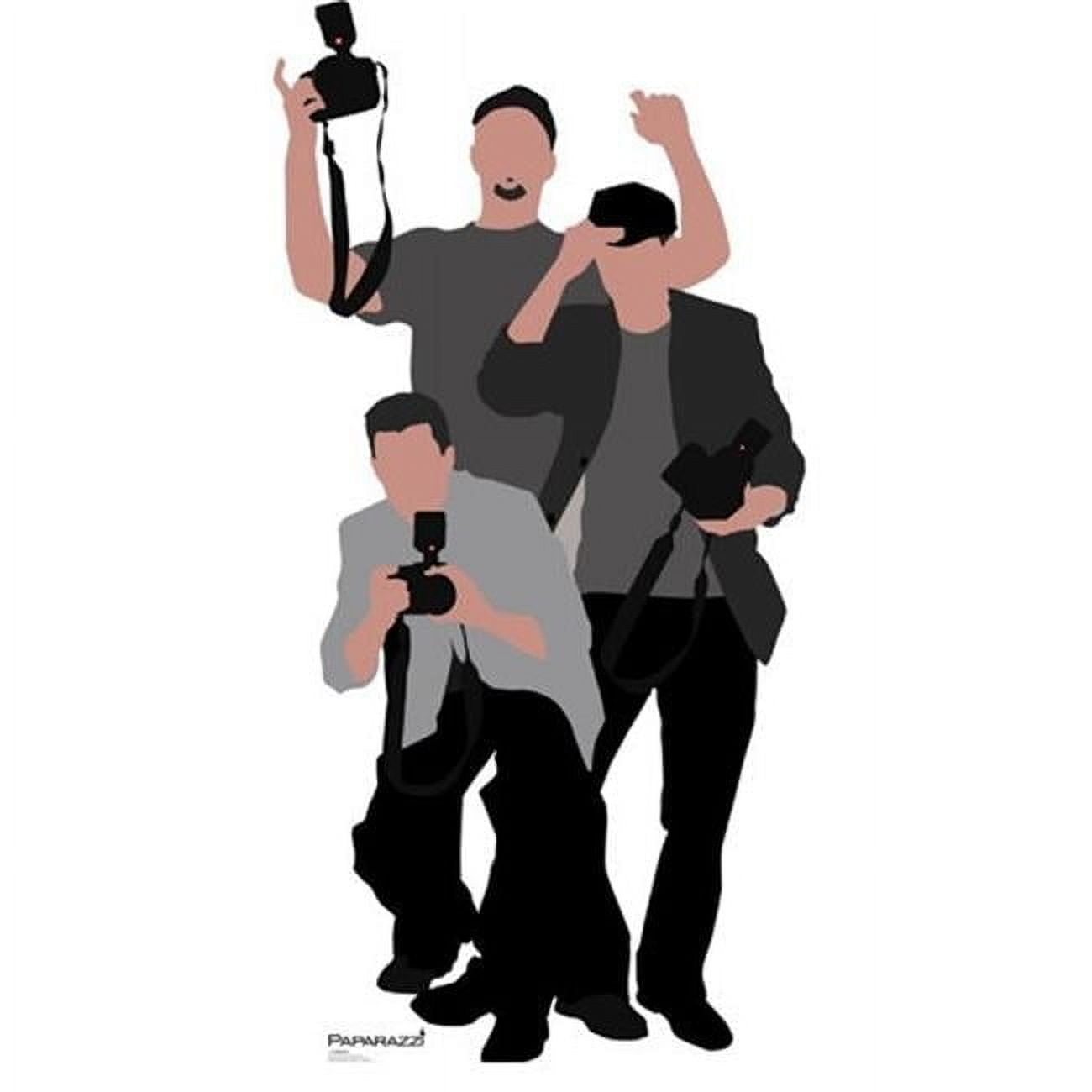 Life-Size Paparazzi Cardboard Cutout Standup