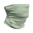 thumbnail image 1 of Paparazzi Neck Gaiter, Retro Camera Greenery Art, Unisex, Sea Green and Ivory, by Ambesonne, 1 of 3