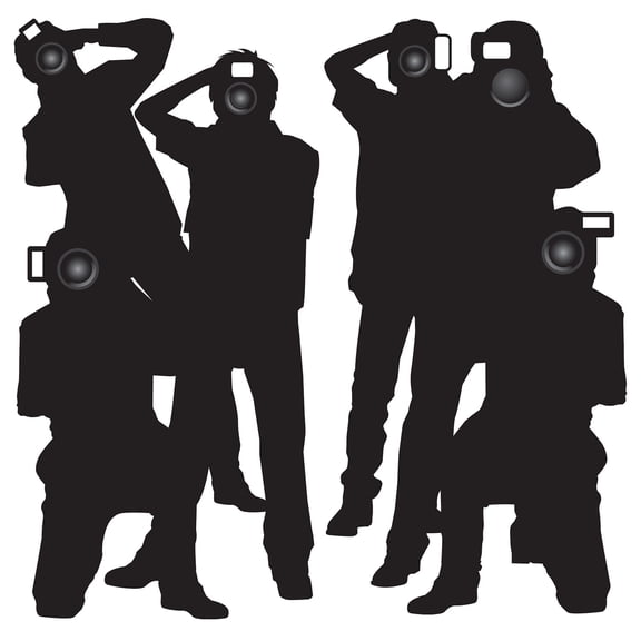Paparazzi Props, 5' 3", (2/Pkg)