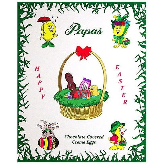 Papas Chocolate Covered Cream Eggs Assorted 24CT Box