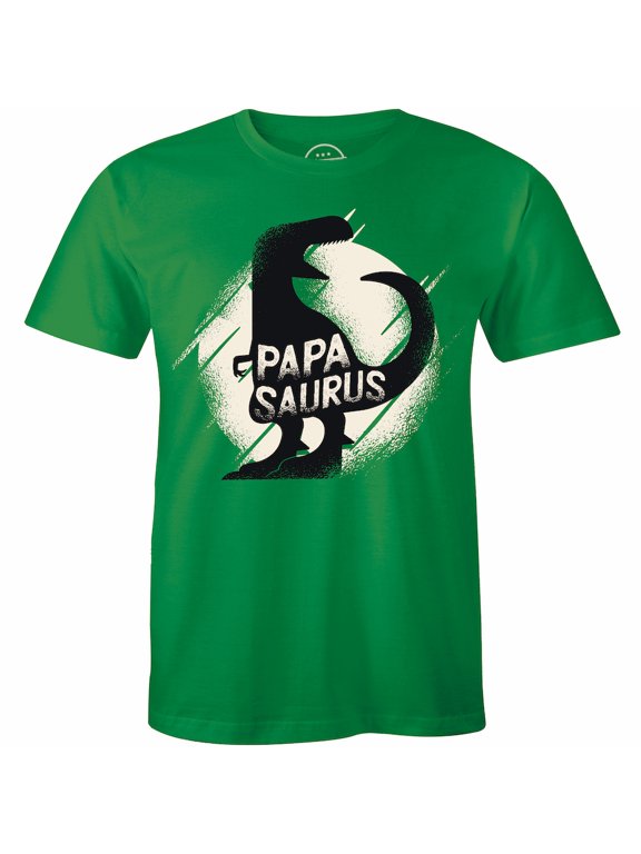 Papasaurus Funny Dinosaurs Papa Dad Daddy Mens Fathers Day Gift Idea T-Shirt