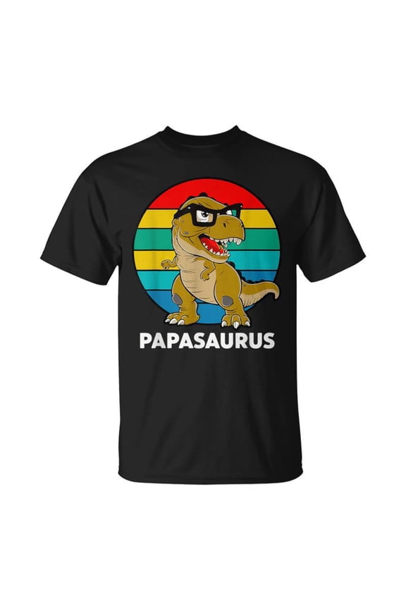 Papasaurus Trex For Fathers Day TShirt