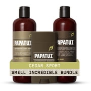 Papatui Body Wash + 2in1 + AP Bundle Cedar Sport