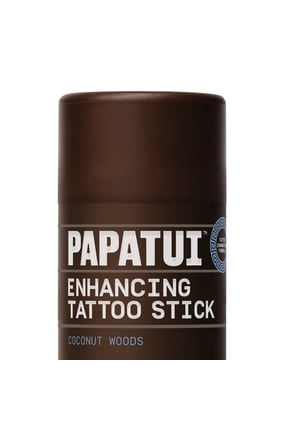Enhancing Body Tattoo Stick, Coconut Woods, Protect + Brighten, Made with Vitamin E, 2.6oz, Dermatologist-Tested, Paraben-Free