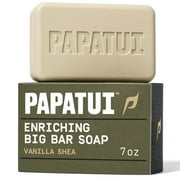 Papatui Enriching Men's Bar Soap, Vanilla Shea, 7 oz