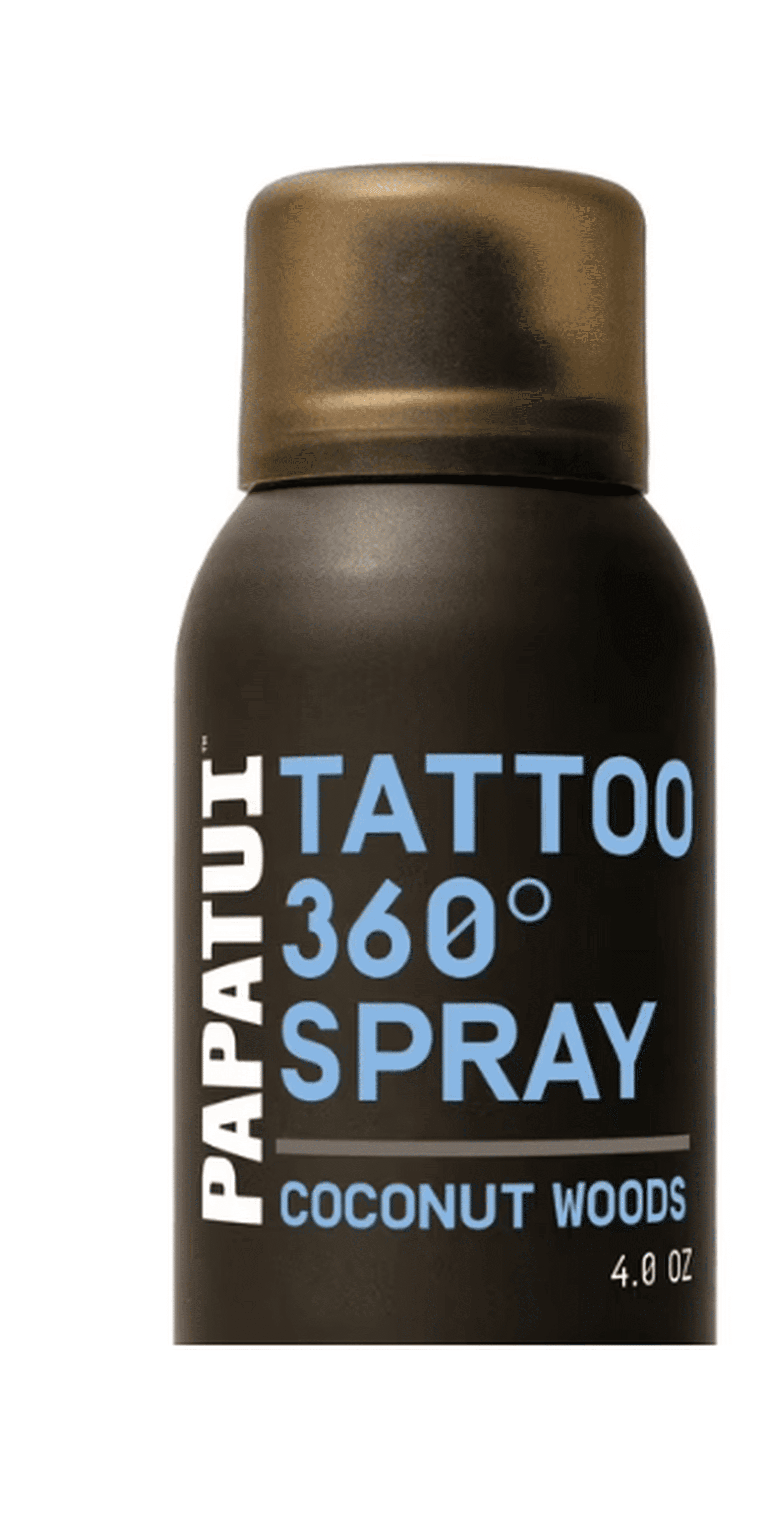 Papatui Men's Enhancing 360 Degree Spray, Coconut Woods, 4 oz Papatui Men's Enhancing Tattoo 360 Degree Spray