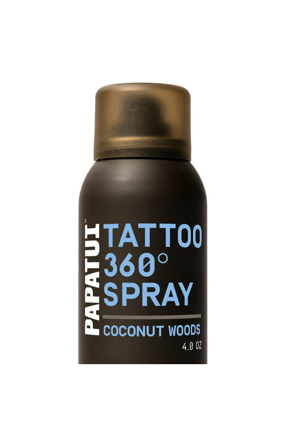 Men's Enhancing Tattoo 360 Degree Spray, Coconut Woods, 4 oz