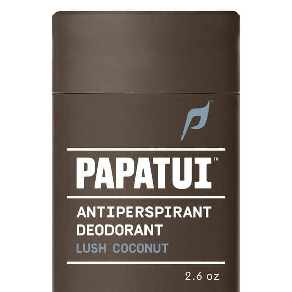 Papatui Triple Action Complex 48-Hour Men's Antiperspirant and Deodorant, Lush Coconut, 2.6 oz