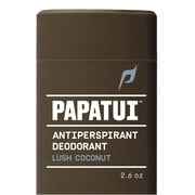 Papatui Triple Action Complex 48-Hour Mens Antiperspirant and Deodorant, Lush Coconut, 2.6 oz
