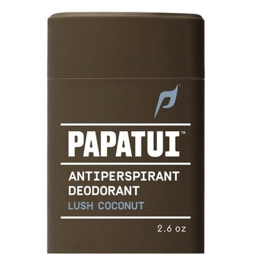 Papatui Triple Action Complex 48-Hour Men's Antiperspirant and Deodorant, Lush Coconut, 2.6 oz