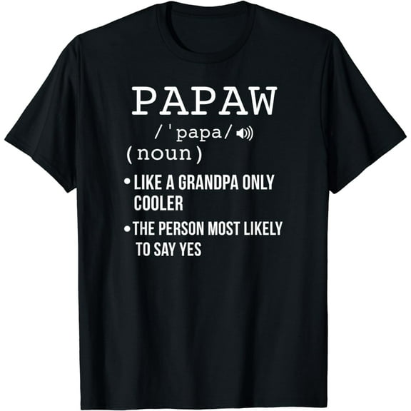 Papaw Gifts from Grandkids Funny Papaw Shirt for Men T-Shirt