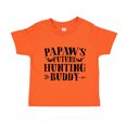 thumbnail image 1 of Papaw's Future Hunting Buddy Toddler T-Shirt 5/6T Orange, 1 of 3