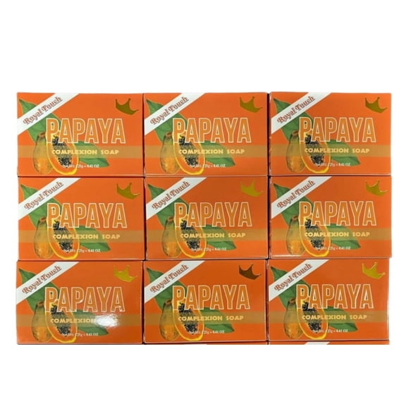 Papaya Complexion Soap { PACK OF 9 } 125g EACH