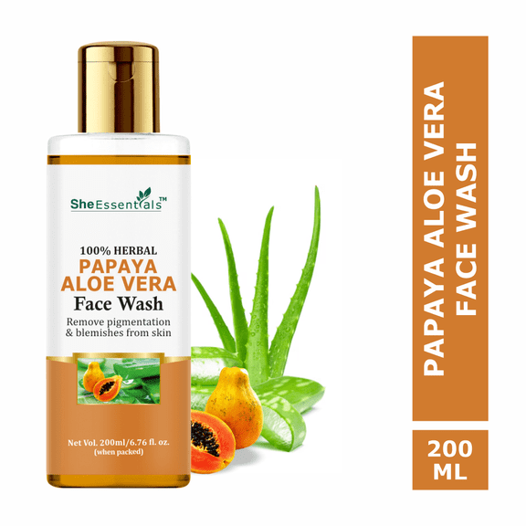 Papaya Glowing Skin Face Wash for Men & Women