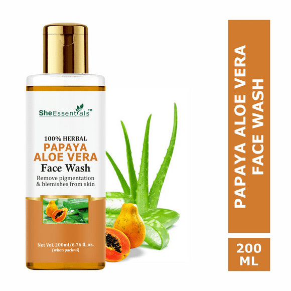 Papaya Glowing Skin Face Wash for Men & Women