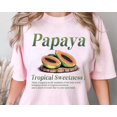 thumbnail image 1 of Papaya Graphic T-Shirt: Tropical Fruit Summer Tee All Size S-5Xl, 1 of 4