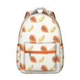 thumbnail image 1 of Papaya Inspired Backpack - Trendy & Practical School Backpack for Students, Large Capacity Bookbag Gift with Padded Straps, Ideal for Work & Study, 1 of 6