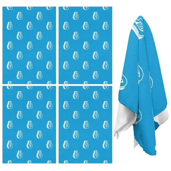 Papaya Kitchen Towels Set of 2,Ultra Absorbent & Fast Drying Farmhouse Dish Towels 18x26 Inch,Decorative Hand Towels for Kitchen,Bathroom,Cooking,Baking,Housewarming Gift.