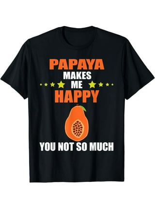 Papaya Fruit Vintage Just A Girl Who Loves Papaya T-Shirt